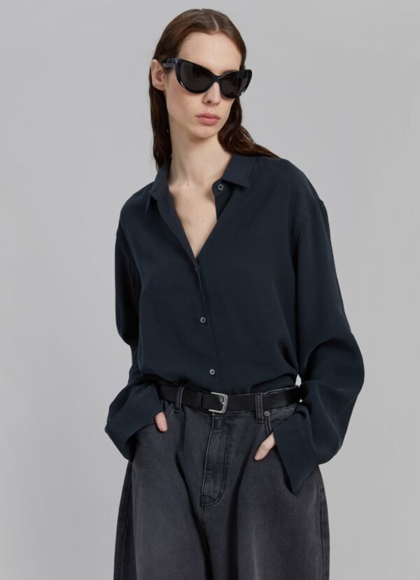 Fluid Shirt - Charcoal - Image 6