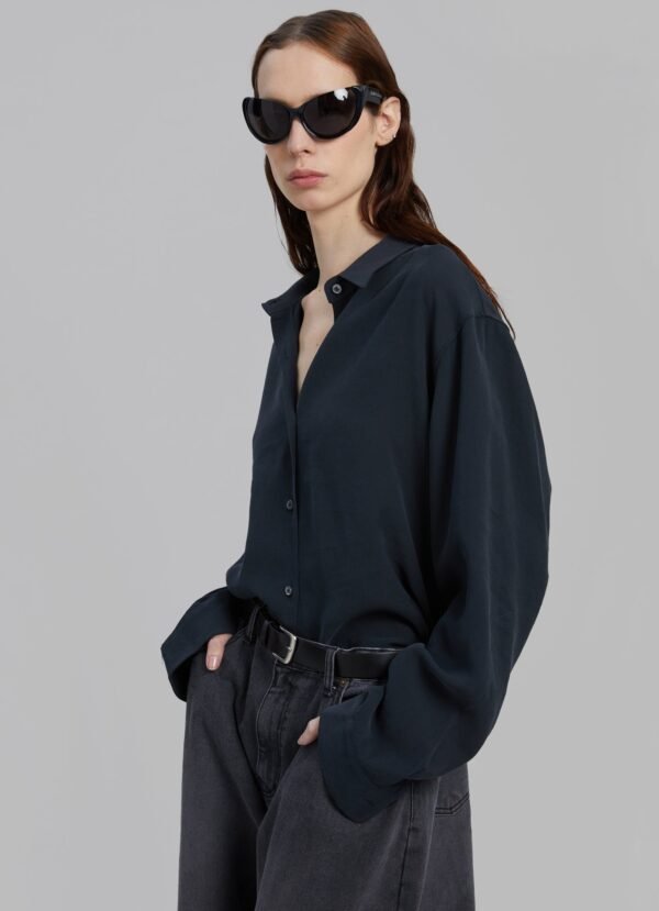 Fluid Shirt - Charcoal - Image 7