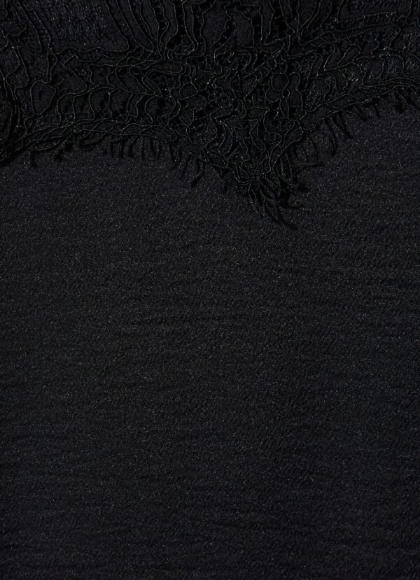 Top In Black Satin - Image 10