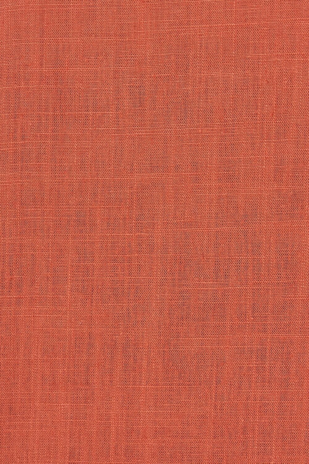 Top In Rust Linen Blend - Image 10