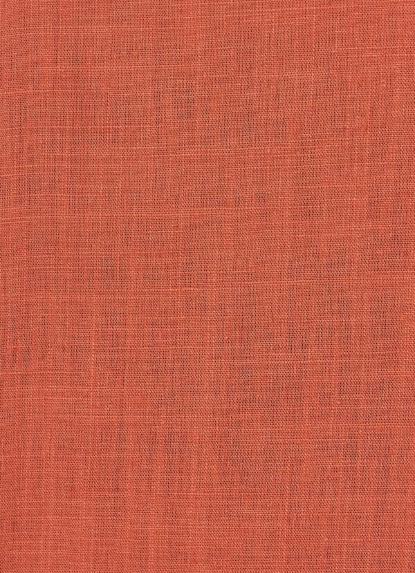 Top In Rust Linen Blend - Image 10