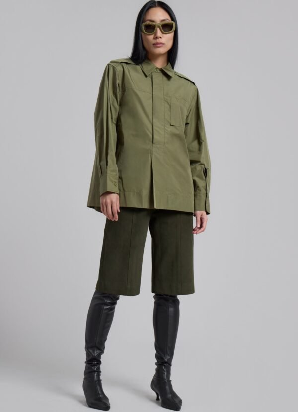 Classic Relaxed Shirt - Olive
