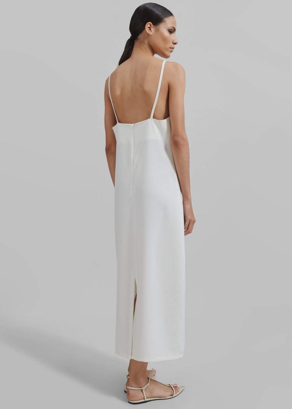 Midi Dress - Ivory - Image 8