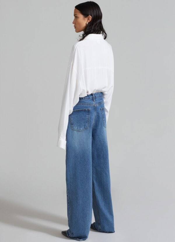 Denim Pants - Medium Wash - Image 6