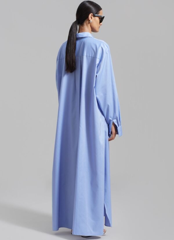 Shirt Dress - Blue - Image 7
