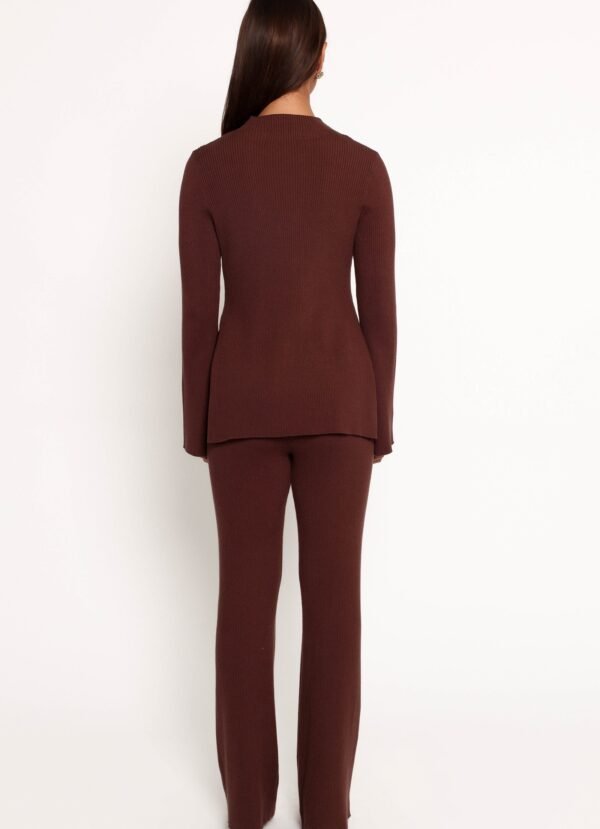 Knit Pant - Chocolate - Image 4