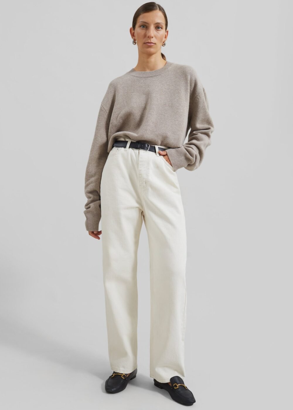 Jeans - Cream