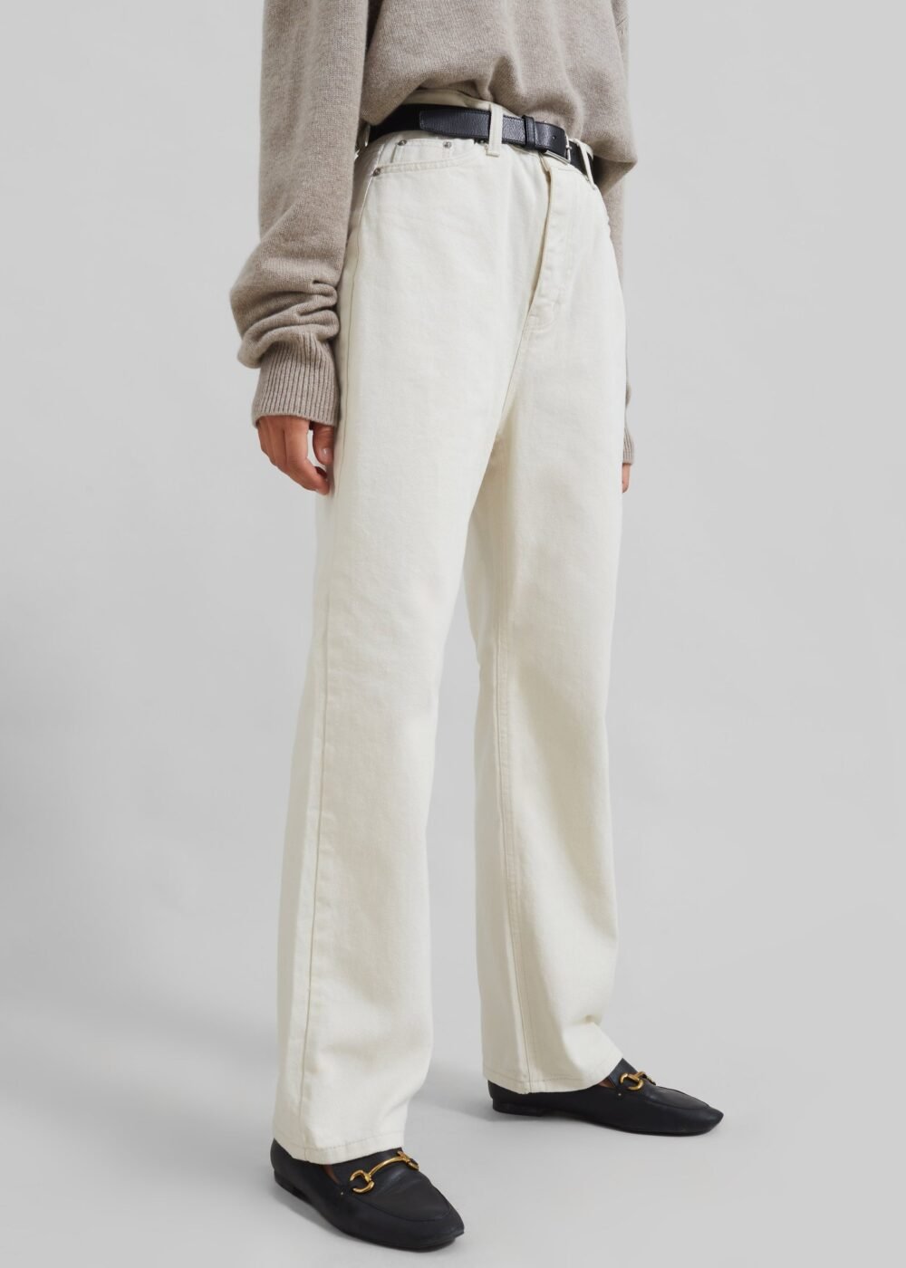 Jeans - Cream - Image 2