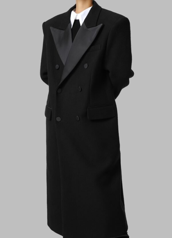 Oversized Coat - Black - Image 16