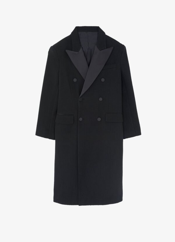 Oversized Coat - Black - Image 18