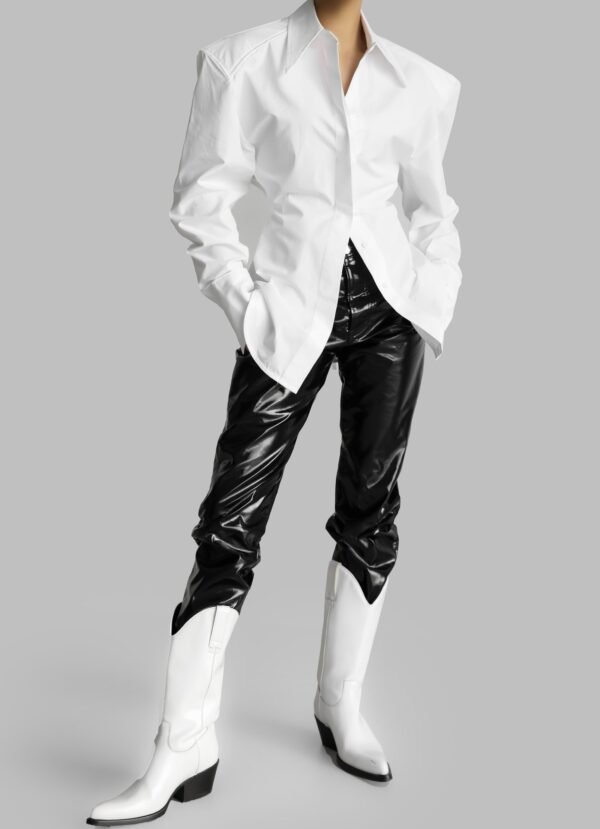 Padded Shirt - White - Image 8