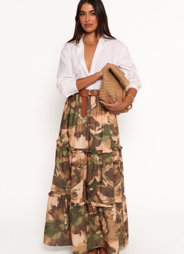 Midi Skirt - Dark Floral - Image 6