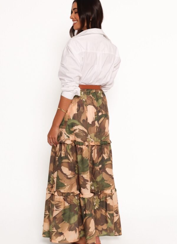 Midi Skirt - Dark Floral - Image 3
