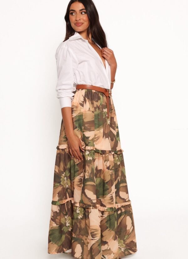 Midi Skirt - Dark Floral - Image 4