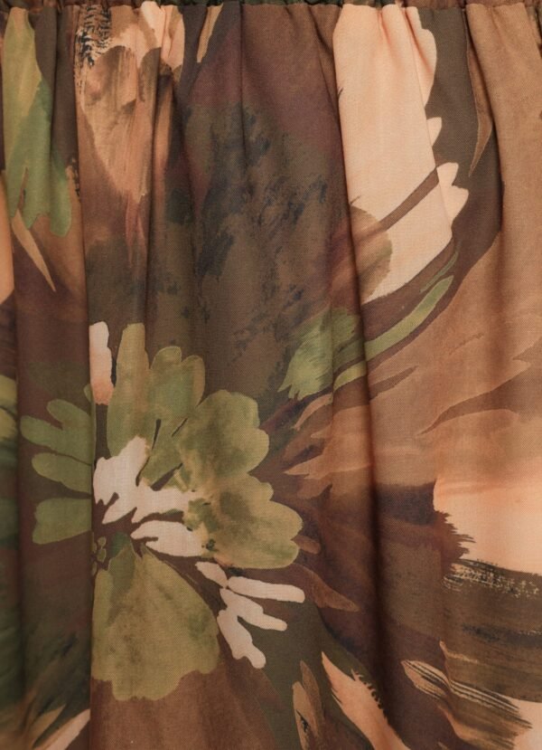 Midi Skirt - Dark Floral - Image 7