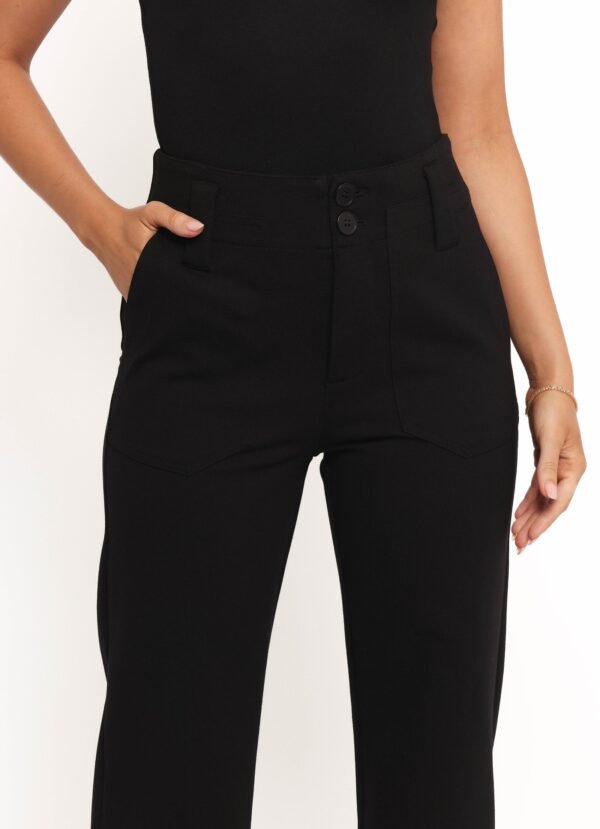 Flare Pant - Black - Image 7