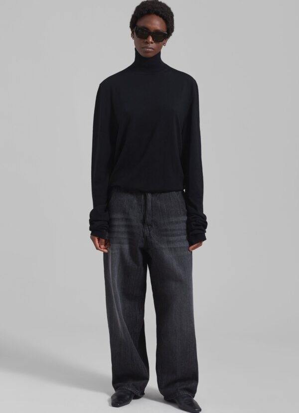 Oversized Jeans - Grey - Image 15