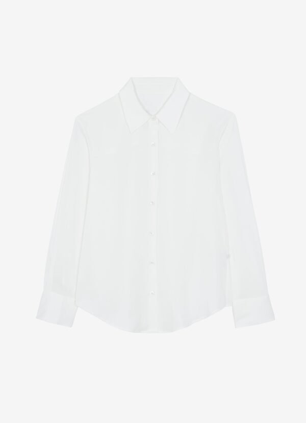 Button Up Shirt - Ivory - Image 14
