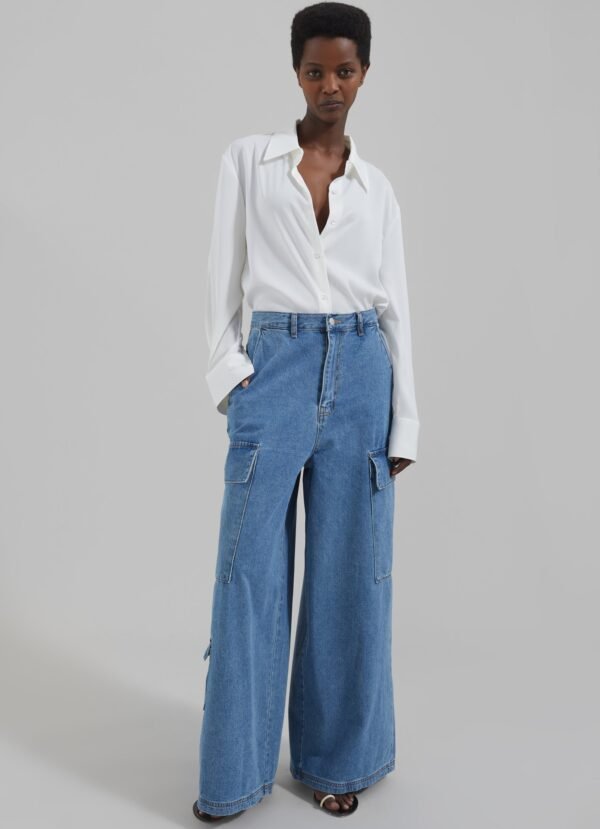 Button Up Shirt - Ivory - Image 8
