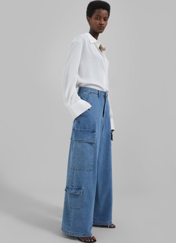 Button Up Shirt - Ivory - Image 6
