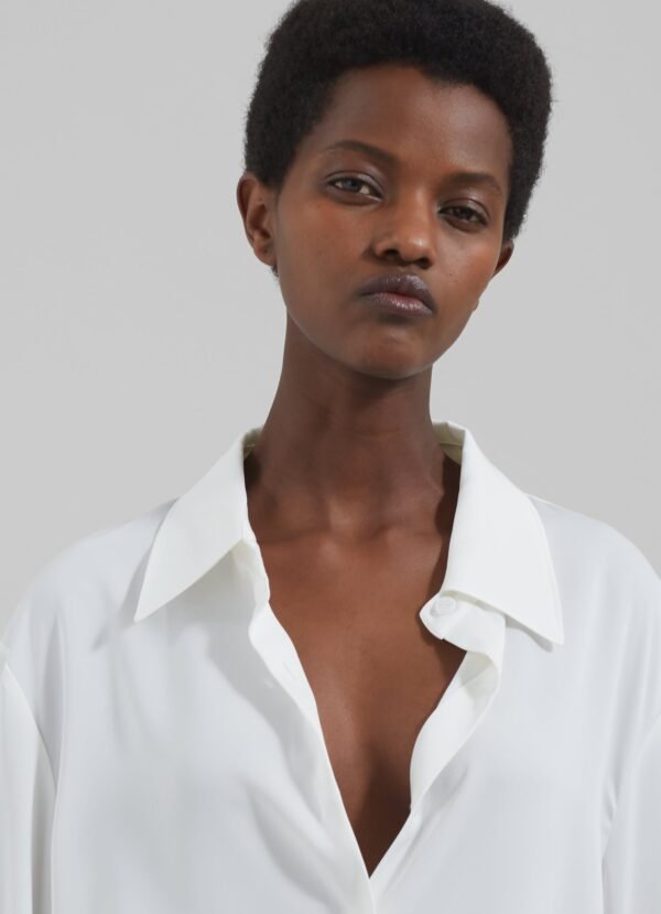 Button Up Shirt - Ivory - Image 5