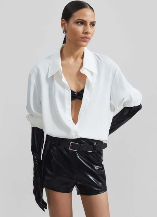 Button Up Shirt - Ivory - Image 11