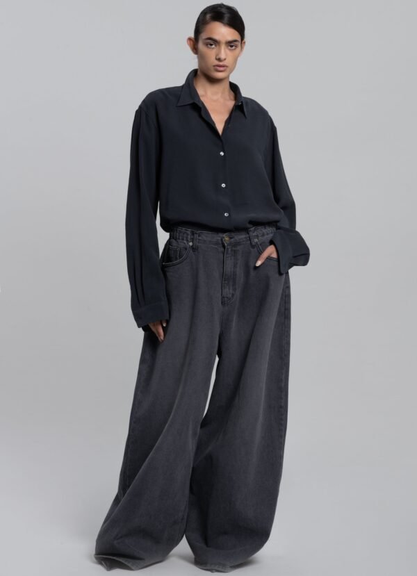 Fluid Shirt - Charcoal - Image 4
