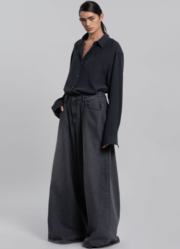 Fluid Shirt - Charcoal - Image 2