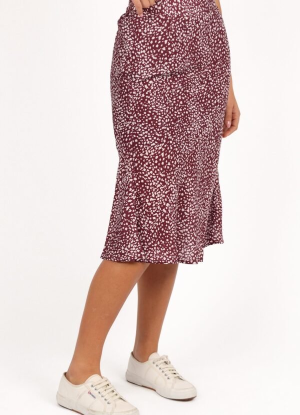 Skirt - Burgundy - Image 6
