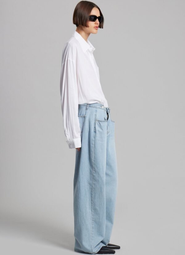 Denim Pants - Light Wash - Image 5