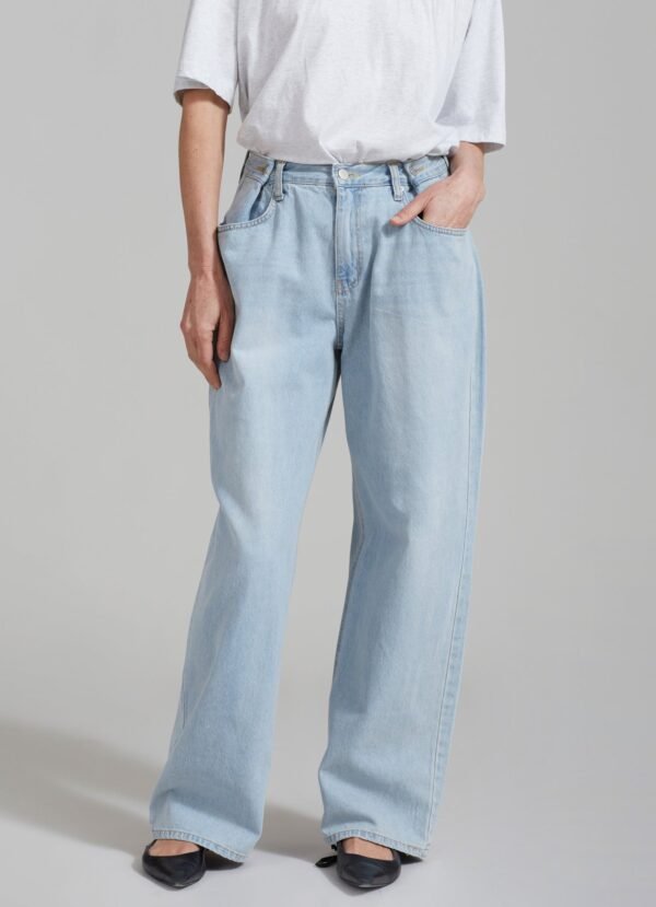 Denim Pants - Light Wash - Image 8