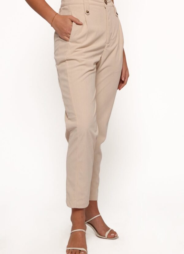 Cord Pant - Cream - Image 7
