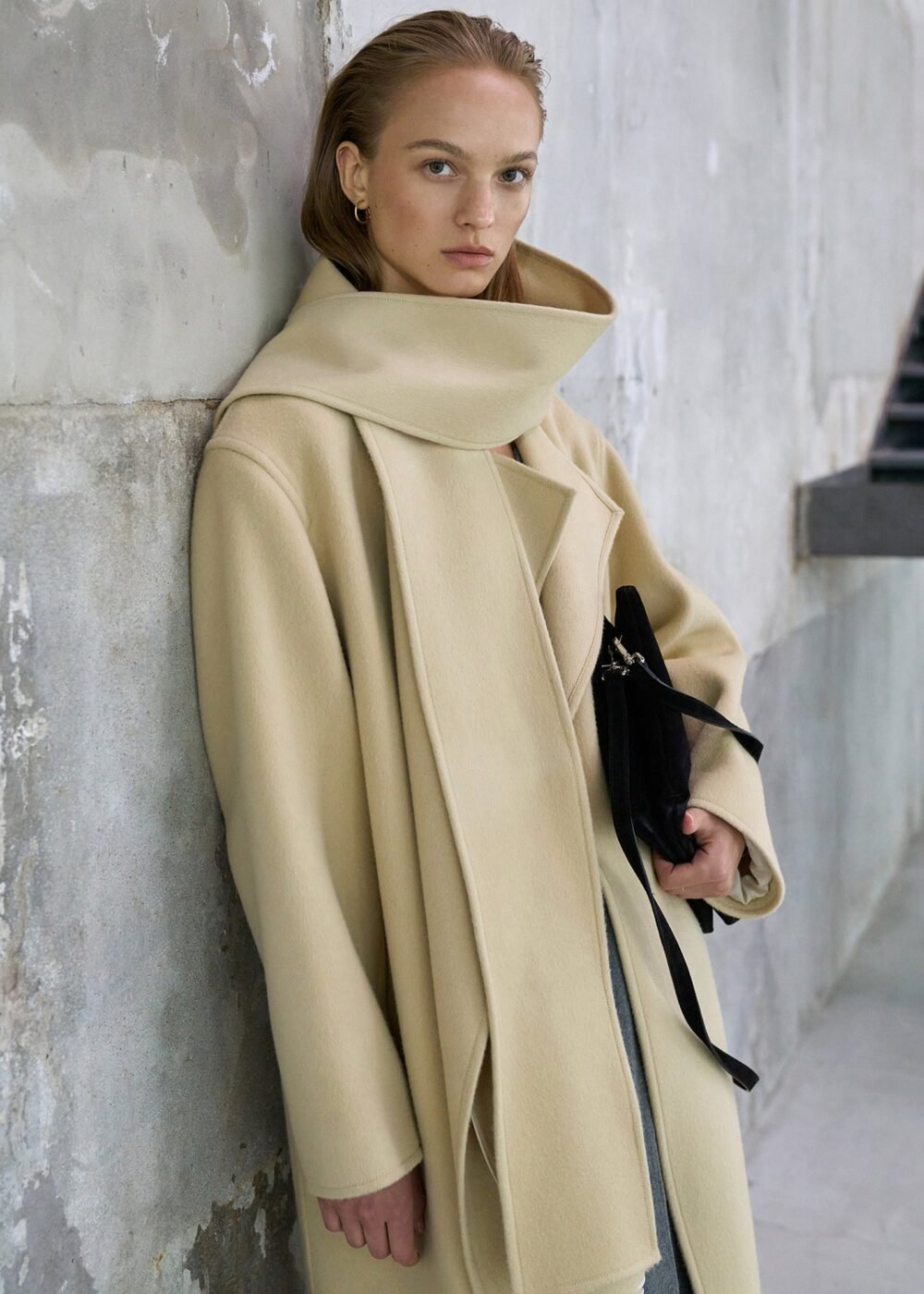 Wool Coat - Beige