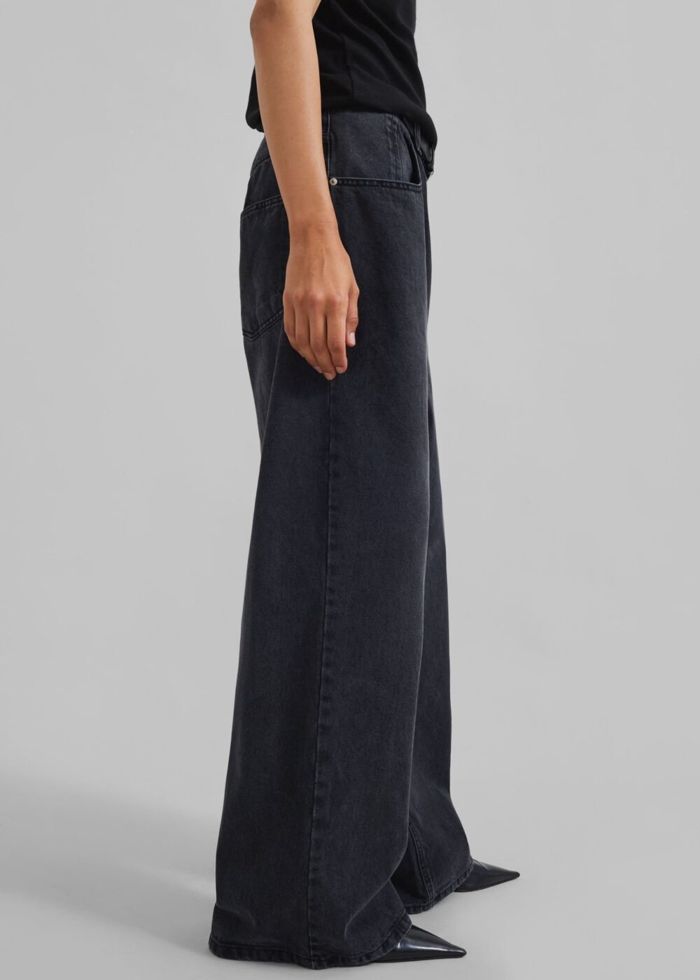 Jeans - Black Wash - Image 4