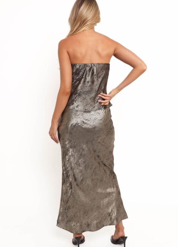 Midi Skirt - Dark Bronze - Image 4