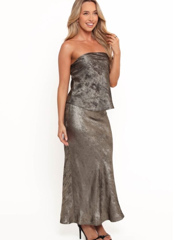Midi Skirt - Dark Bronze - Image 5