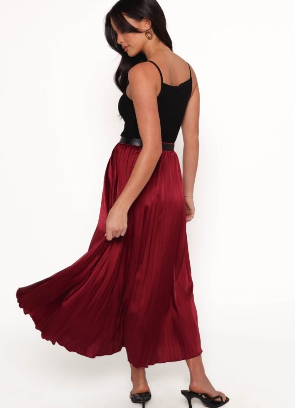 Maxi Skirt - Burgundy - Image 6
