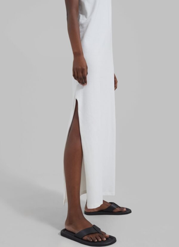 T-Shirt Dress - White - Image 2