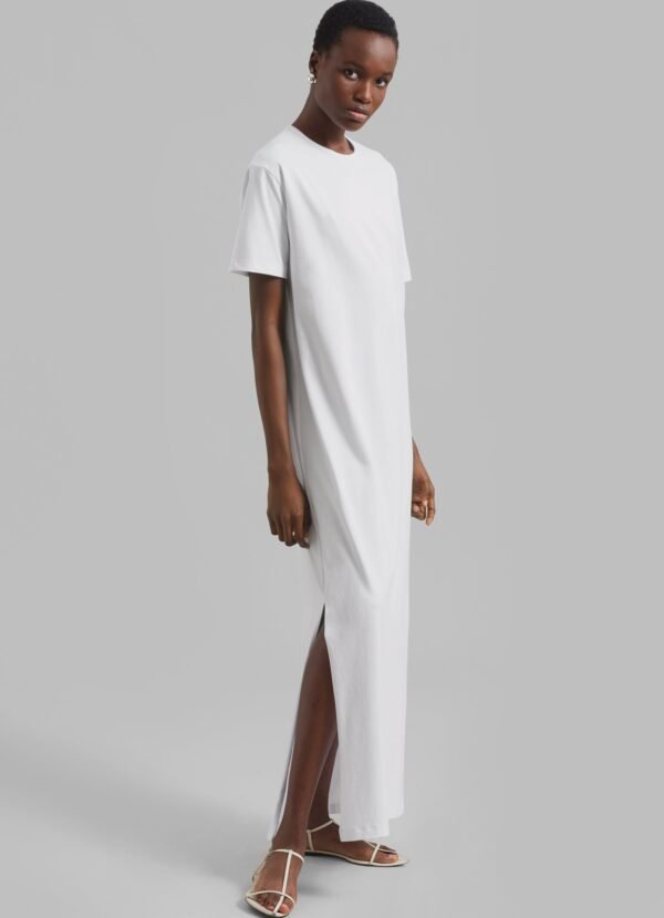 T-Shirt Dress - White - Image 6
