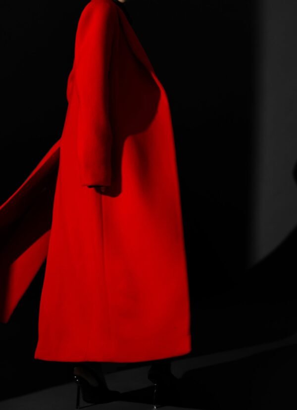 Long Coat - Red - Image 13