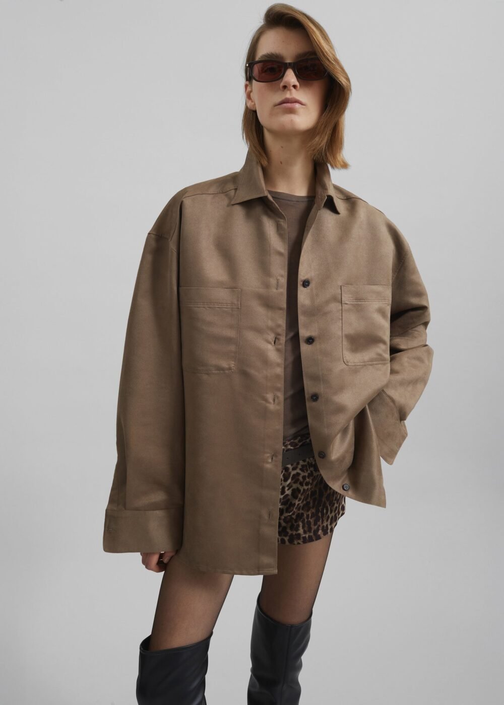 Button Up Shirt - Camel