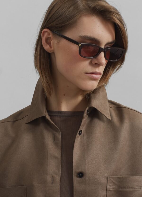 Button Up Shirt - Camel - Image 5
