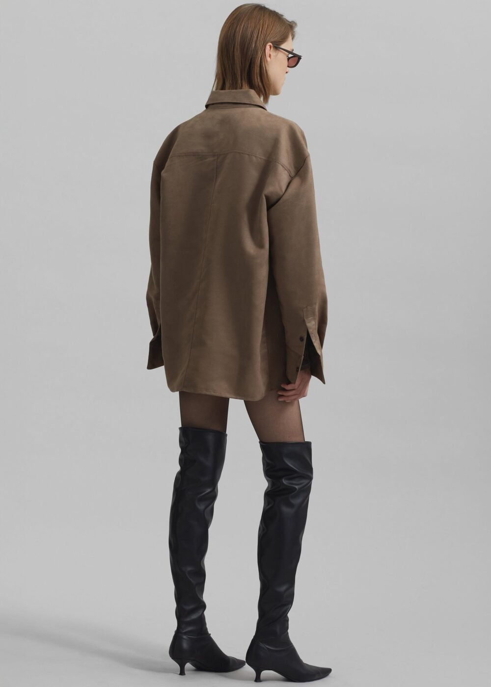 Button Up Shirt - Camel - Image 6