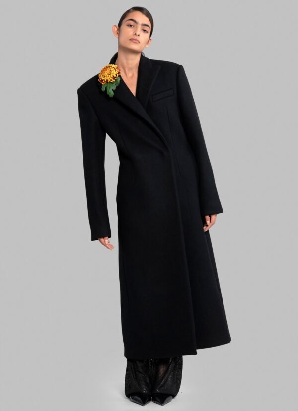 Long Coat - Black - Image 9