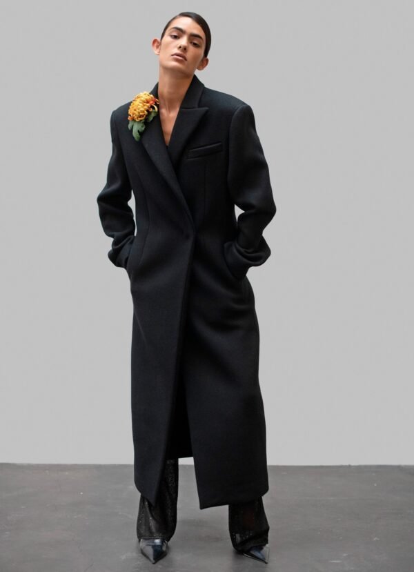 Long Coat - Black - Image 14