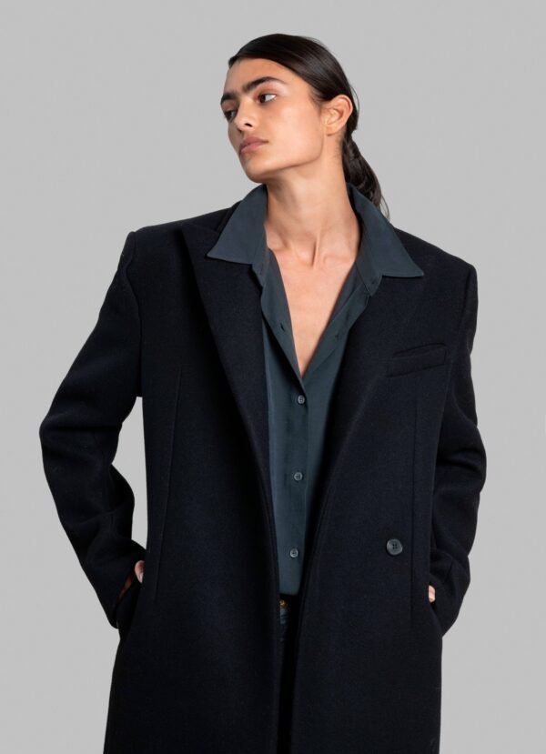 Long Coat - Black - Image 7