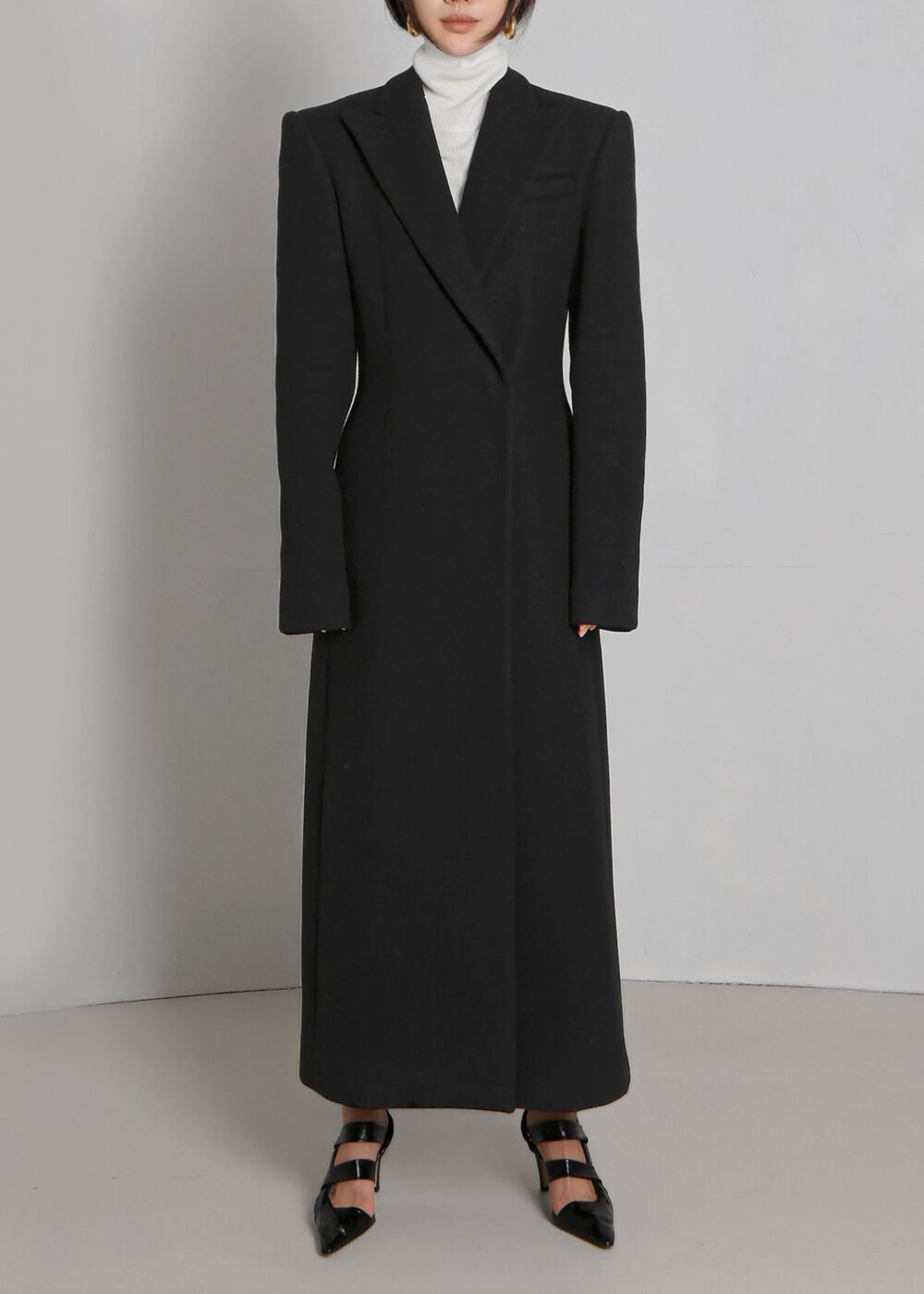 Long Coat - Black - Image 11