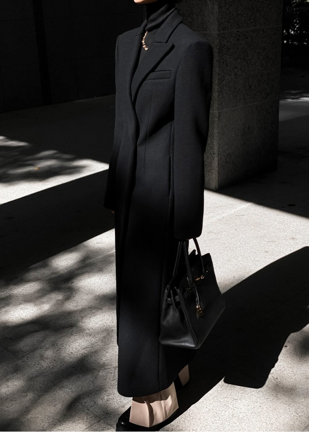 Long Coat - Black - Image 12