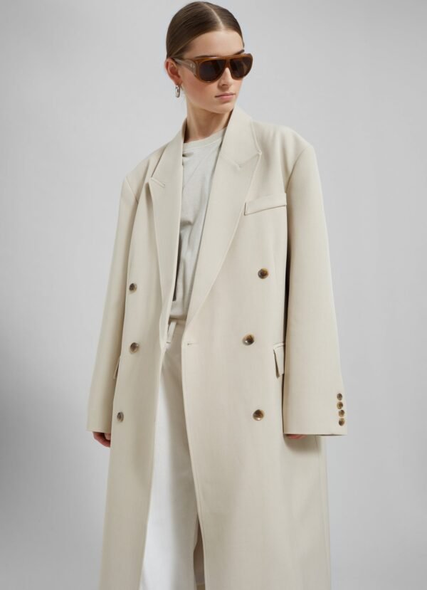 Coat - Beige - Image 2