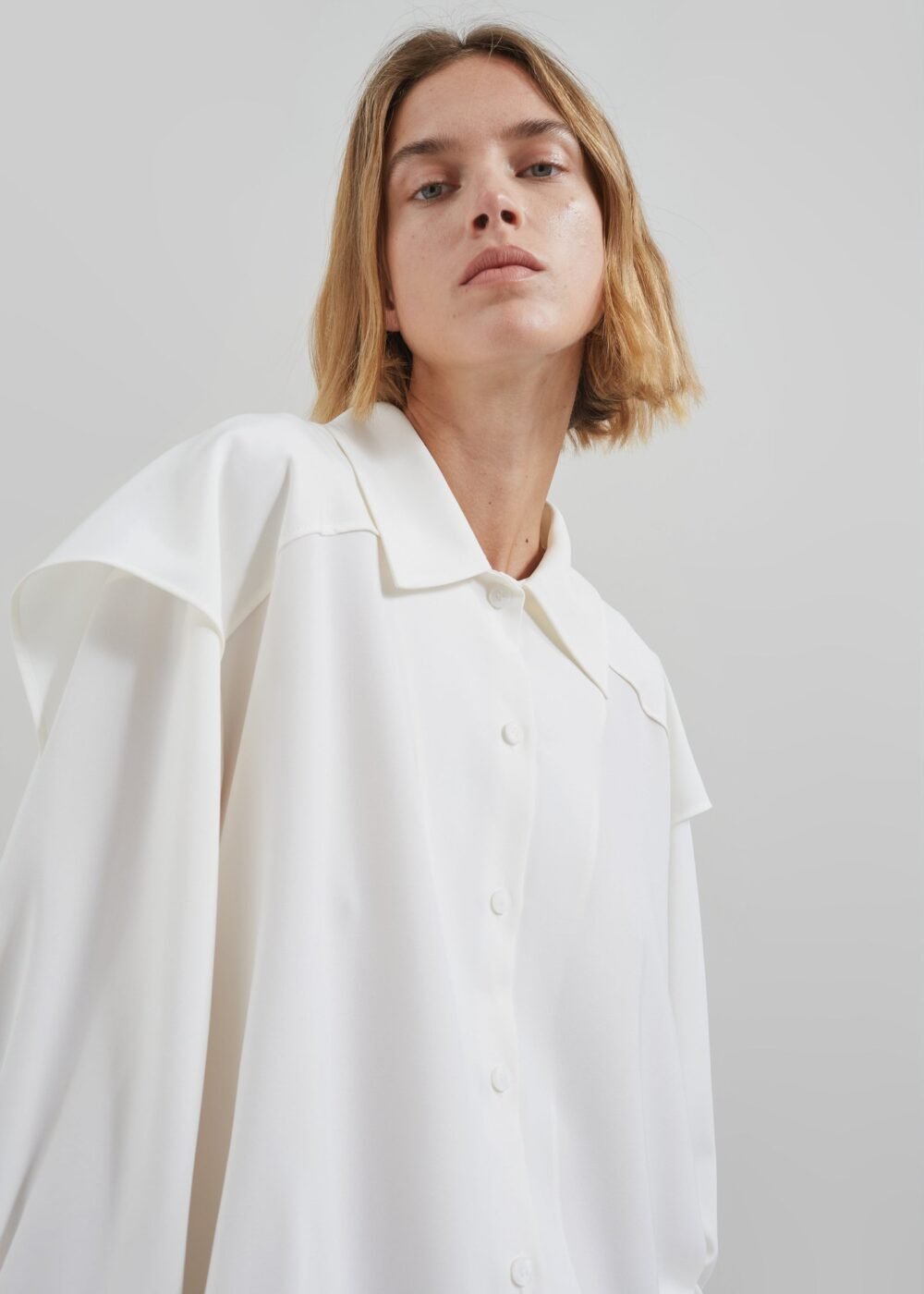 Blouse - Off White - Image 8